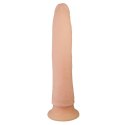 Dildo na przyssawce, bez jąder, cyberskóra, Nature Skin