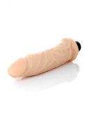 Wibrujące dildo (wibrator realistyczny) na baterie, cyberskóra, Boss of Toys, Drizzle