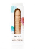 Wibrujące dildo (wibrator realistyczny) na baterie, cyberskóra, Boss of Toys, Drizzle