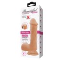 Dildo na przyssawce, z wibracjami (wibrator realistyczny), Johnson 9.2, Baile, baterie, TPR