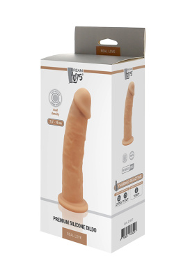 Dildo silikonowe 7.5, dual density, Premium Silicone Silexpan, termoaktywne, Dream Toys, na przyssawce, bez jąder