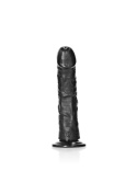 Dildo na przyssawce RealRock 8", duże, bez wibracji, bez jąder, PVC