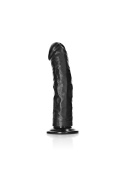 Dildo na przyssawce RealRock 8", duże, bez wibracji, bez jąder, PVC