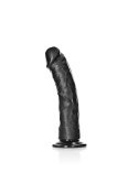 Dildo na przyssawce RealRock 8", duże, bez wibracji, bez jąder, PVC