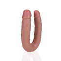 Dildo podwójne RealRock 5", zagięte, PVC