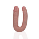 Dildo podwójne RealRock 5", zagięte, PVC