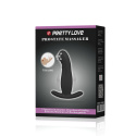 Masażer prostaty z funkcją stymulacji przesuwną kulką, Tickling, silikon, USB