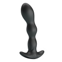 Dildo analne wibrujące, długi korek analny do noszenia, masażer analny, silikon, USB