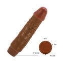 Dildo z wibracjami, Barbara 7.6, TPR, na baterie, Jeff