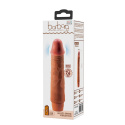 Dildo z wibracjami, Barbara 7.6, TPR, na baterie, Jeff