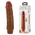 Dildo z wibracjami, Barbara 7.6, TPR, na baterie, Jeff