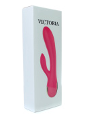 Wibrator Victoria, seria Fox, podgrzewany, silikon, USB, 100% wodoodporny