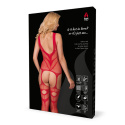 Bodystocking czerwone, Hot Cyber firmy Hot in Here