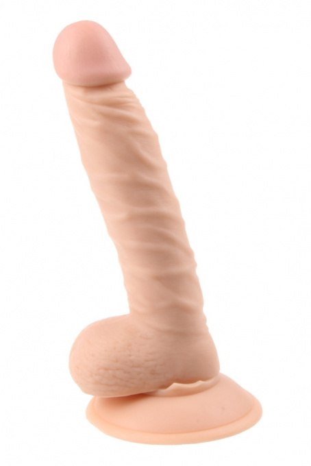 Dildo na przyssawce Rocket John 8.3