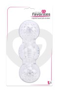 Masturbator przezroczysty Crystal Hand Job, Dream Toys, TPR