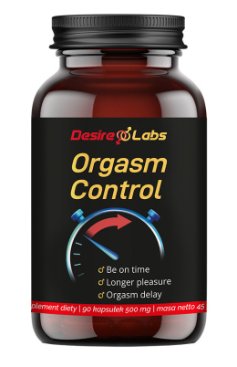 Suplemet diety Orgasm Control, 90 kapsułek.