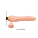 Dildo z wibracjami (wibrator realistyczny) Barbara Dryad 9,8, TPE, na baterie, Baile