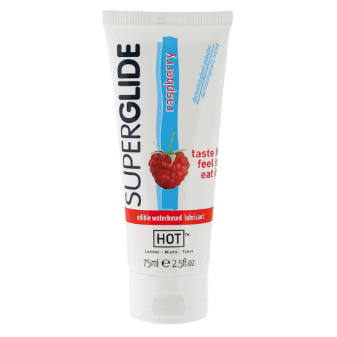 Lubrykant/żel jadalny Super Glide, na bazie wody, 75 ml.