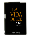 Perfumy damskie z feromonami, La Vida Dulce, 1 ml (PRÓBKA)