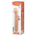 Dildo z wibracjami (wibrator realistyczny Barbara 8,8, na baterie, TPE, Baile, Bob