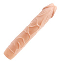 Dildo z wibracjami (wibrator realistyczny Barbara 8,8, na baterie, TPE, Baile, Bob