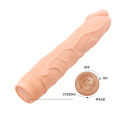 Dildo z wibracjami (wibrator realistyczny Barbara 8,8, na baterie, TPE, Baile, Bob