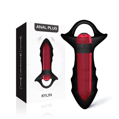 Korek (zatyczka, stymulator) analny, Anal Plug Kylin, USB, silikon, Boss of Toys