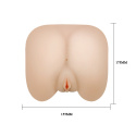 Masturbator anatomiczny, pupa, wagina i anus, wibracje, cyberskóra, Ass&Pussy, Baile