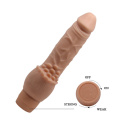 Wibrujące dildo (wibrator realistyczny) Barbara 7,6, na baterie, TPE, Baile, Clark