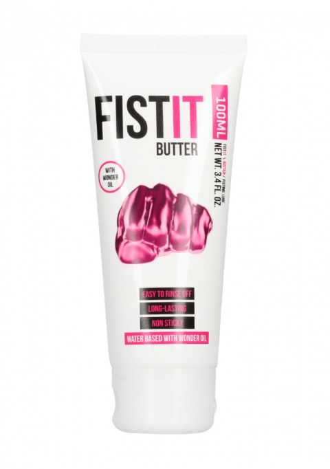 Lubrykant (żel, masło, krem) Fist It Butter, 100 ml, hybrydowy, do ekstremalnej penetracji