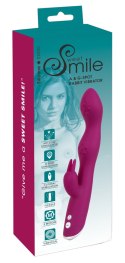 Wibrator Sweet Smile A&G-Spot Rabbit Vibrator, silikon, baterie.