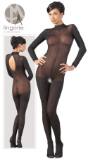 Bodystocking (catsuit), NO:XQSE, otwarte, przezroczyste, rozmiar XL, Mandy Mystery Lingerie